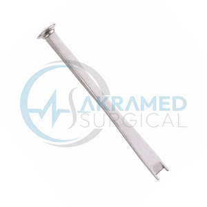 Ciseau nasal 18 cm 6 mm, instrument chirurgical de rhinoplastie, acier inoxydable, réutilisable, certifié CE ORL, ciseau de précision - Product Image 3