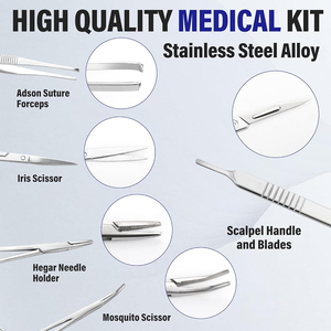2026 Premium Quality Make <b>Own</b> With Wholesale Rate Suture Practice Kit Silicone Suture Pad With Tools Medical Training Sets - Product Image 3