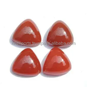 Compre Cabujones de Ónice Rojo Natural de 12 mm, Tallados en Trillón, Pulidos a Mano, Piedras Preciosas Sueltas para la Fabricación de Joyería de Moda al Mejor Precio de Fábrica - Product Image 2