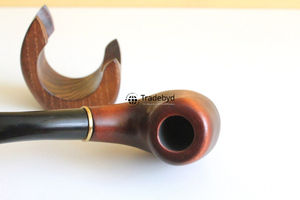 Pipa de Tabaco de Madera Tallada a Mano, Pipa de Tabaco Rústica de Madera Natural, Regalo para Fumadores de Tabaco por Tradebyd - Product Image 4