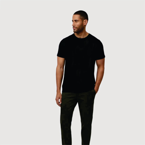 Nouveau T-shirt personnalisé pour homme 100 % coton, col rond, manches courtes, épais, uni, haute qualité, respirant, séchage rapide, anti-plis - Product Image 2