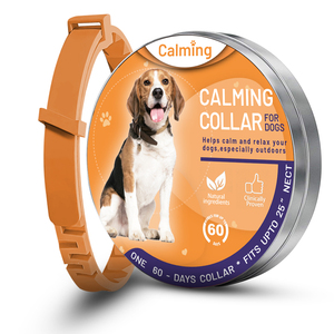 Collier apaisant réglable anti-anxiété chien chat huiles essentielles non toxiques de marque privée pour animaux de compagnie réduire le stress - Product Image 2