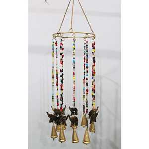 Premium Quality Handmade Iron <b>Bell</b> with Rustic Finish for Souvenir Shops Home Decor and Retail Shops from Indian Manufacturers - Product Image 1