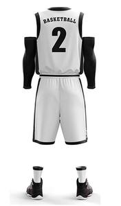 Ensembles de shorts et maillots de basket-ball pour hommes personnalisables, réversibles, sublimation, séchage rapide, respirants, grandes tailles, haute qualité - Product Image 3