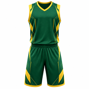Uniforme de basket-ball personnalisé avec nom et numéro, respirant, séchage rapide, 100% polyester, vêtements d'équipe, vente en ligne - Product Image 4