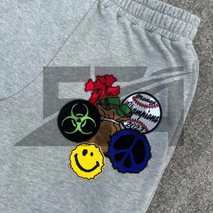 Conjunto de Sudadera con Capucha y Pantalones Deportivos Unisex Extra Grandes con Logotipo Personalizado Estampado por Transferencia de Calor, 400 GSM, Algodón Grueso - Product Image 4