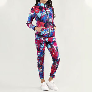 Quick Dry Spandex Polyester Ankle-Length Pants With Side Pockets Oem Service High Quality <b>Tie</b> <b>Dye</b> Fleece Winter Tracksuit - Product Image 4