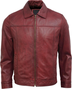 High Quality <b>Mens</b> <b>Leather</b> <b>Jacket</b> Premium Genuine <b>Leather</b> Modern Fashion Comfortable Outdoor Lifestyle - Product Image 3