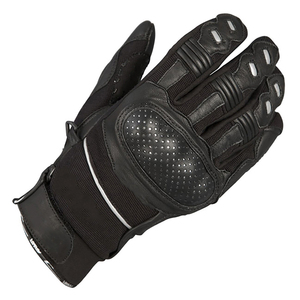 Guantes de Motociclismo de Cuero para Carreras, con Protección Rígida en los Nudillos, Pantalla Táctil, Dedos Completos - Product Image 6