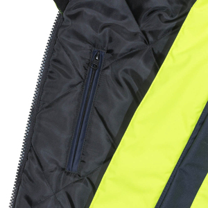 High Visibility Green Work Safety <b>Jackets</b> <b>Waterproof</b> Reflective Tape <b>Light</b> Unisex Softshell Winter Polyester Anti-static - Product Image 4