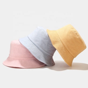 Nouveau chapeau bob personnalisé de haute qualité à large bord, dernier design, couleur unie, multi-usages pour l'été, nouveau modèle - Product Image 2