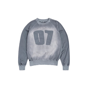 Sudadera Extra Grande para Hombre con Cuello Redondo y Mangas Tejidas Estampadas, Sudadera de Felpa de Algodón, Estilo Otoñal - Product Image 5