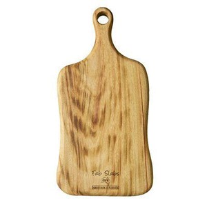 Planche à découper en bois naturel faite à la main, planche à découper rustique en bois massif, planche de cuisine pour la préparation et le service des aliments - Product Image 2