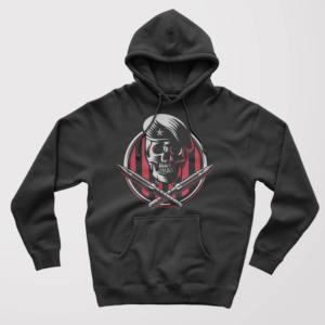 เสื้อฮู้ดผู้ชายผ้าฟลีซหนานุ่ม สวมใส่สบาย ทรงโอเวอร์ไซส์ ยูนิเซ็กส์  แบบเรียบๆ สไตล์ฮิปฮอป สำหรับฤดูหนาว เหมาะกับกิจกรรมกลางแจ้ง พิมพ์ลายแมงมุม - Product Image 5