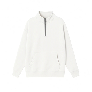 Wholesale Custom Safari Women's Marble Canyon Half Zip Sweatshirt Kangaroo Pockets Ribbed Cuffs And Hem Women's <b>Workout</b> <b>Hoodies</b> - Product Image 1