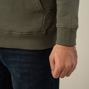 Sudadera con Capucha de Invierno 100% Algodón, Estilo Moderno, Transpirable y Cómoda, para Hombres, Colección Casual - Product Image 6