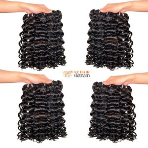 วิกผมแท้สำหรับต่อผมมนุษย์เกรด100% 12A ผมแท้จากเรมี่หยักลึกสีธรรมชาติติดหนังกำพร้า - Product Image 1