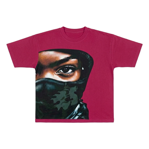 Camiseta de Cuello Redondo Personalizada con Logotipo, de Alta Calidad, 280 GSM, Corte Holgado, 100% Algodón Jersey, Estilo Urbano, Hombros Caídos, Talla Grande para Hombre - Product Image 1