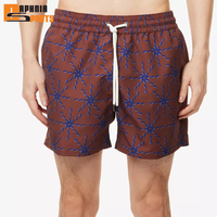 Shorts de Baño Estampados de Secado Rápido, Traje de Baño Personalizado para Hombre, 1 Pieza, Sin Tirantes, Frente 2026