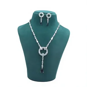 Luxury Necklace And Earrings <b>Set</b> For Women Traditional <b>Indian</b> <b>Jewelry</b> For Weddings And Festive Celebrations - Product Image 6