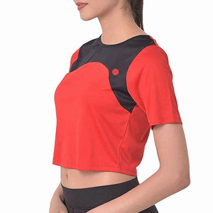 Camiseta Corta para Mujer, Cómoda, de Manga Corta, Informal, de Tela Ligera, para el Uso Diario, Moda de Verano - Product Image 3