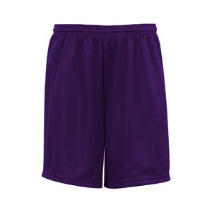 Short en maille de polyester 100% pour hommes, tricoté anti-rides, style décontracté avec décoration en dentelle et cordon de serrage pour courir le marathon - Product Image 2