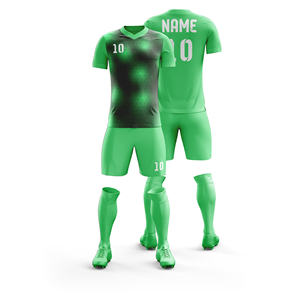 Kit de sublimation de football personnalisé de qualité supérieure |   Tailles pour hommes, femmes et jeunes |   Vêtements de sport légers à séchage rapide en gros - Product Image 2