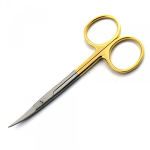 Ciseaux dentaires professionnels manuels en acier inoxydable à prix de gros, ergonomiques, avec logo personnalisé, certifiés CE, garantie 1 an - Product Image 1