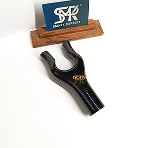 Elegant Eco-Friendly Buffalo Horn <b>Walking</b> <b>Stick</b> Thumb <b>Handle</b> Smooth Polished Handmade Straight Grip for Luxury Classic Canes - Product Image 5