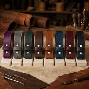 Handmade <b>Leather</b> <b>Bracelets</b> Multi Color Durable Craftsmanship Promotional Novelty Gifts Simple Style by World Craft Impex - Product Image 1