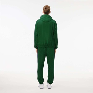 Men Plus Size Custom Breathable Windproof Printed Solid <b>Tracksuits</b> OEM Winter Running Training Casual 100% Cotton Sweat Suit - Product Image 3