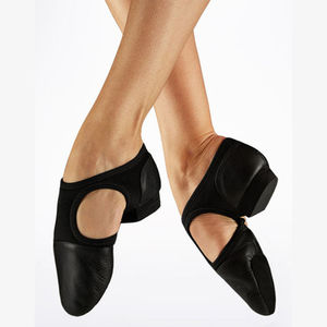 Zapatos de Baile Jazz de Color Sólido para Adultos Hechos en Fábrica / Zapatos de Baile Jazz con Logotipo Personalizado 100% de Alta Calidad, Zapatos de Piel de Oveja de Alta Calidad - Product Image 3