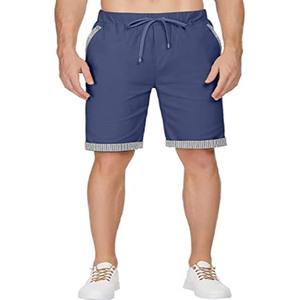 Pantalones Cortos Casuales de Verano para Hombre, de Algodón de Alta Calidad, Sólidos, Transpirables, de Secado Rápido, con Protección UV, Ecológicos - Product Image 1