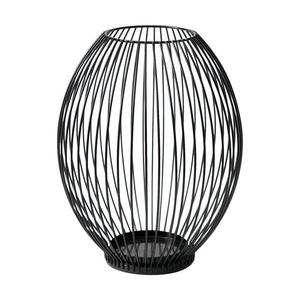 Black Metal <b>Lantern</b> <b>Candle</b> Holder Eco-Friendly Handmade Home Decoration Durable Wire Cage Design <b>for</b> Christmas Easter Birthday - Product Image 4
