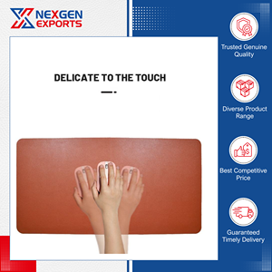 Tapis de bureau en cuir PU antidérapant et imperméable de qualité supérieure Nexgen Exports, très demandé, pour jeux vidéo, 800x400mm, durable - Product Image 3