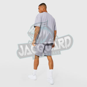 Ensemble court décontracté pour homme, été, 100% coton, séchage rapide, vêtements de sport, streetwear, fabriqué à Sialkot, Pakistan - Product Image 3