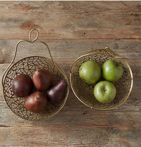 Panier à fruits en fil métallique en forme de pomme, empilable, design optimal, panier à fruits métallique, rangement de cuisine - Product Image 4