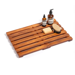 Alfombrilla de ducha plegable de madera maciza de alta calidad para bañera, spa, piscina, interior y exterior, de fábrica vietnamita B2B - Product Image 2