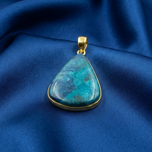 <b>Top</b> Quality Shattuckite 925 Sterling Silver Pendant <b>Rose</b> Gold Yellow Gold Plated Handmade Boho Gemstone Jewelry Christmas Gift - Product Image 3