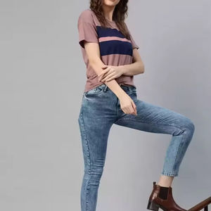 Camisetas al por mayor para mujer, camisetas casuales para uso en verano, camisetas de secado rápido, transpirables y cómodas para mujer - Product Image 4