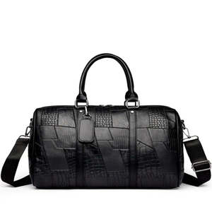 Bolsa de Lona Impermeable Negra Clásica, Bolsa de Viaje y Gimnasio Elegante para Hombres y Mujeres, OEM al por Mayor, Bolsa de Deporte Ligera y Duradera - Product Image 6