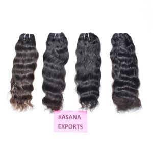 Machine à aligner les cuticules Double trame Deep Wave couleur naturelle vietnamienne 100% extensions de cheveux humains bébé mince cheveux humains vierges - Product Image 1