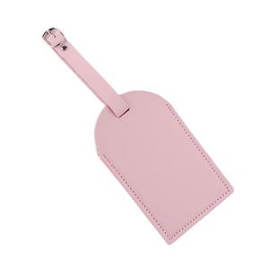 Factory Bulk Customized Logo Luxury Fashionable Rectangle PU Leather Airport Luggage <b>Tags</b> <b>Suitcase</b> Baggage Travel Bag <b>Tag</b> - Product Image 3