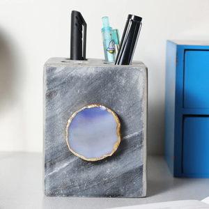 Portalápices de Mármol para Escritorio, Baño, Oficina, Hogar, Portalápices/Lápices, Gran Venta, Tendencia, Alta Tasa de Exportación - Product Image 1