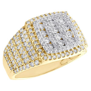 Anillo de Compromiso Clásico con Moissanita, Anillo de Dedo Meñique Unisex Personalizado, Regalo de Cumpleaños, Plata de Ley 925 - Product Image 3