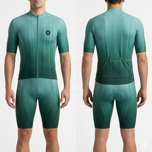 Tenue de cyclisme Race Fit, tissu haute performance, design respirant, idéale pour la compétition, l'entraînement et les longues distances. - Product Image 3