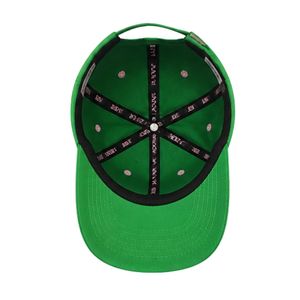 Gorra de Béisbol Verde para Mujer, Diseño con Letras Bordadas, Ajustable, Estilo Deportivo Informal, para Uso Diario y Actividades al Aire Libre - Product Image 2