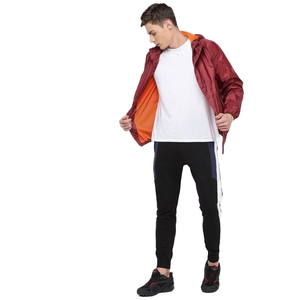 Mens Rain Shell <b>Jacket</b> Water Resistant Lightweight <b>Packable</b> Windbreaker Camping Travel Cycling Outdoor OEM Private Label Factory - Product Image 6