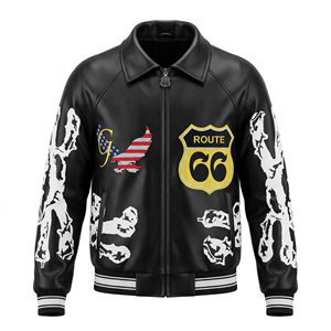 Nueva Llegada COLD SPIRIT IMPEX, Chaquetas de Cuero Genuino de Diseño Único y la Mejor Calidad para Hombre, Otoño, Secado Rápido, Transpirables, Personalizables - Product Image 5