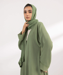 Abaya pour femmes de style turc de haute qualité, en polyester, anti-UV, respirante, extensible dans quatre directions, légère et décontractée - Product Image 5